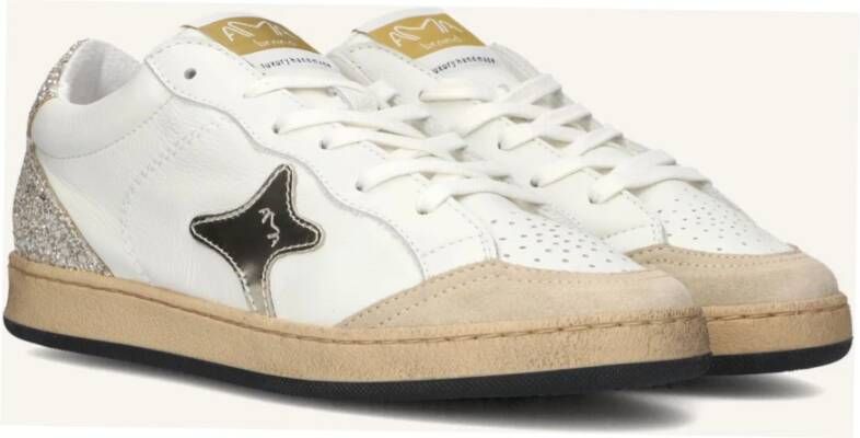 AMA BRAND DELUXE Lage Sneakers Dames Sun Maat: 41 Materiaal: Leer Kleur: Wit - Foto 3