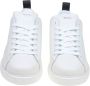 Ama Brand Zwart en wit leren sneakers White Heren - Thumbnail 2