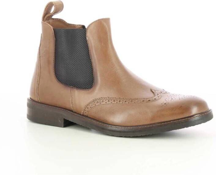 Ambiorix Heren schoenen van cognac leer Brown Heren