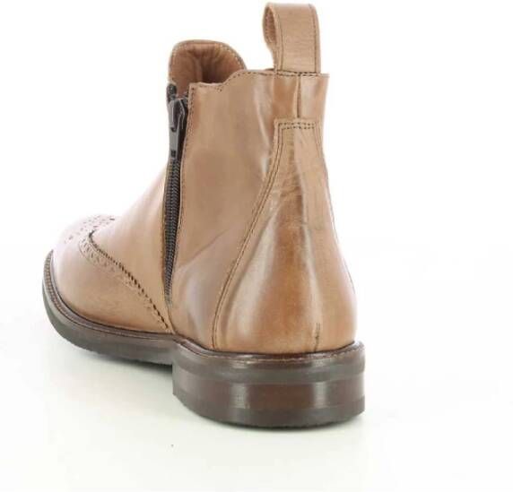 Ambiorix Heren schoenen van cognac leer Brown Heren