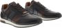 Ambitious Casual Leren Sneaker met Unieke Silhouet Brown Heren - Thumbnail 4