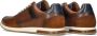 AMBITIOUS Slow Sneakers Leren Sneaker Heren Bruin - Thumbnail 4