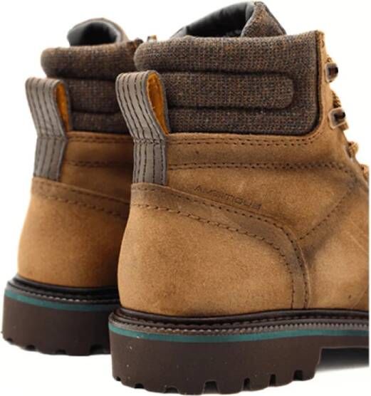 Ambitious Casual Suède Veterschoenen Tabak