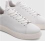 Ambitious Witte geperforeerde leren sneakers White Heren - Thumbnail 10