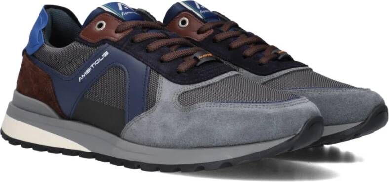 Ambitious Heren Teddy Sneakers Grijs