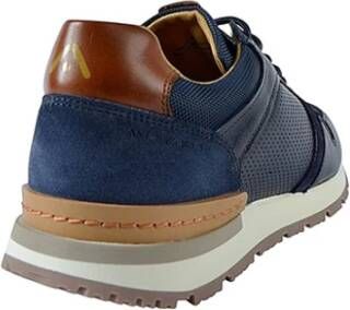Ambitious Klassieke Leren Sneakers Marineblauw