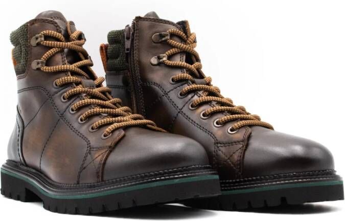 Ambitious Lace-up Boots Bruin Heren