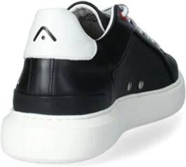 Ambitious Leren sneakers met contrastpaneel