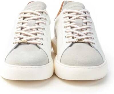 Ambitious Leren sneakers met gestructureerd suède