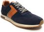 Ambitious Marineblauwe Suède Hardloopschoen Blauw Heren - Thumbnail 2