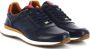 Ambitious Men s lederen sneakers Blauw Heren - Thumbnail 4