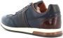 Ambitious Blauwe Leren Hardloopsneakers met Bruine Details Blauw Heren - Thumbnail 11