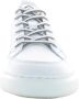 Ambitious Witte leren sneakers met zwarte hielinzet White - Thumbnail 5