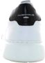 Ambitious Witte leren sneakers met zwarte hielinzet White - Thumbnail 7