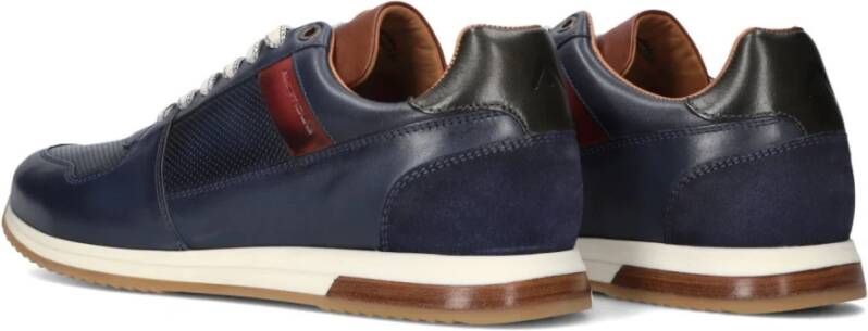 Ambitious Stijlvolle Blauwe Heren Sneakers