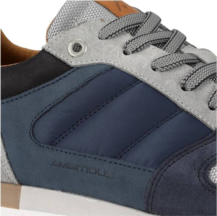 Ambitious Stijlvolle Navy-Grey Sneakers