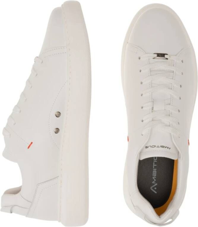 Ambitious Stijlvolle Sneakers voor Mannen en Vrouwen White Heren