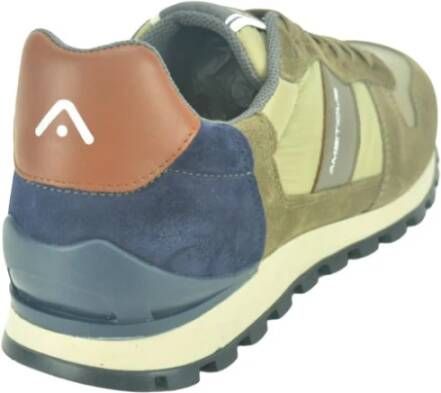 Ambitious Taupe Combi Sport. Loper sneakers Bruin Heren