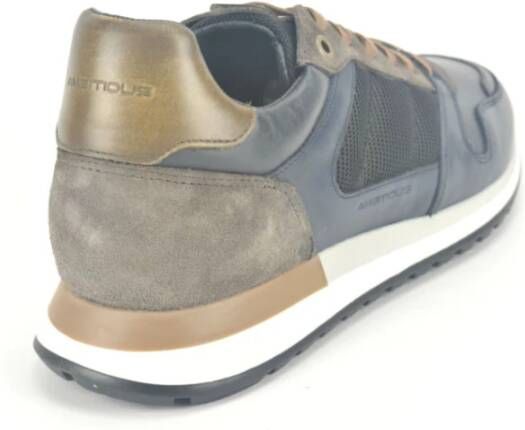 Ambitious Taupe runner n Blauw Heren