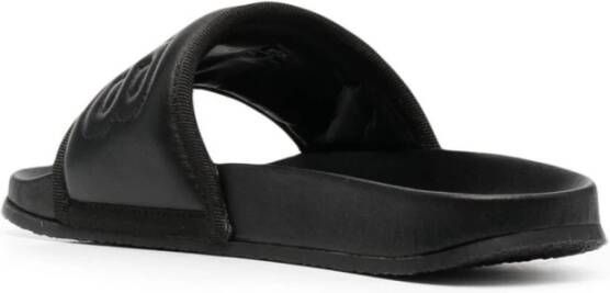 AMBUSH Leren slippers Zwart - Foto 3