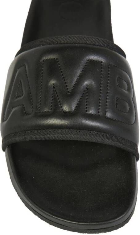 AMBUSH Gewatteerde slippers Zwart - Foto 6