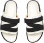 Ambush Tweekleurige leer- en nylon slippers Zwart Heren - Thumbnail 3