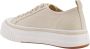 Ami Paris Beige Canvas Sneakers Vetersluiting Ontwerp Beige Heren - Thumbnail 3