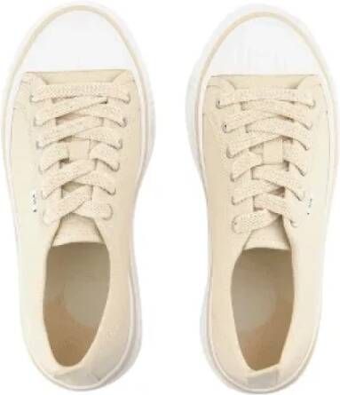 Ami Paris Cotton sneakers Beige Heren