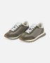 Ami Paris Groene Logo Sneakers Gray Heren - Thumbnail 2