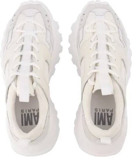 Ami Paris Leather sneakers White Heren