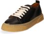 Ami Paris Leren Low Top Sneaker Black Heren - Thumbnail 3