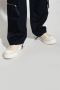 Ami Paris Crème Canvas Sneakers Stijlvol en Trendy Beige - Thumbnail 3