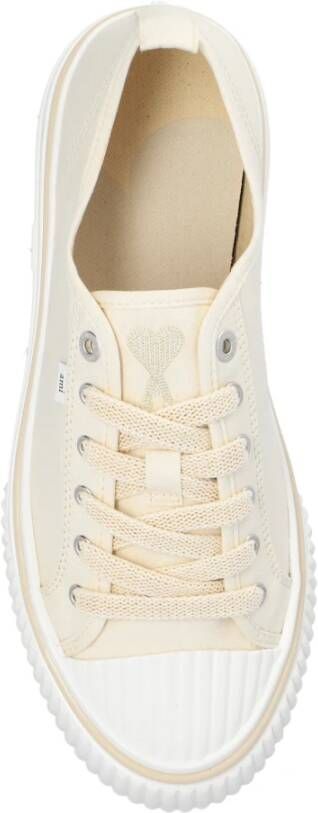 Ami Paris Platform sneakers Beige Heren