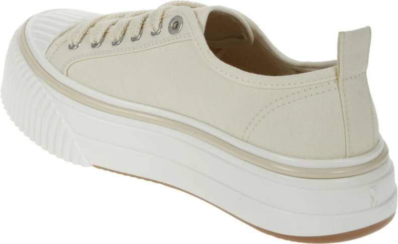 Ami Paris Sneakers Beige Heren