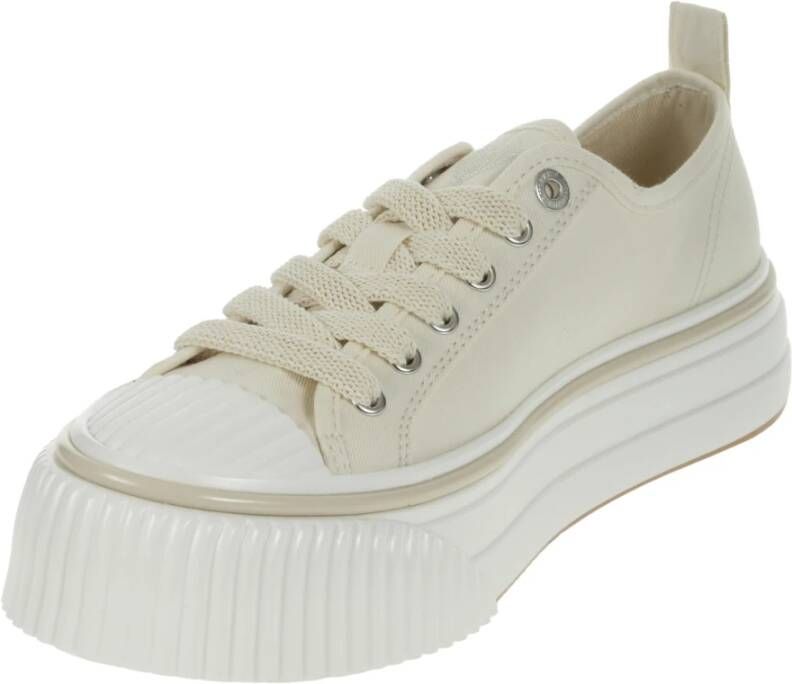 Ami Paris Sneakers Beige Heren