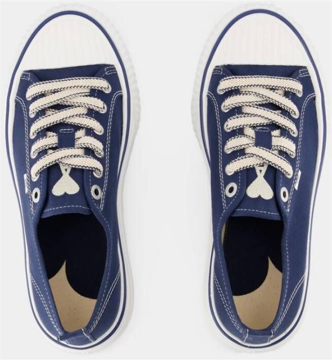 AMI Paris Sneakers met plateauzool Blauw - Foto 5