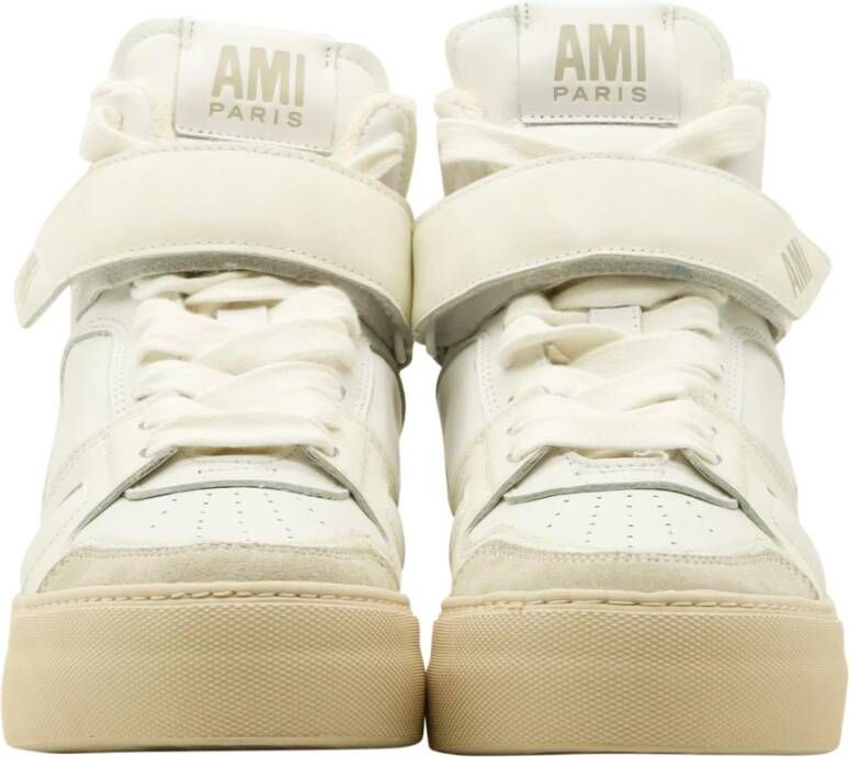 Ami Paris Sneakers Wit Heren