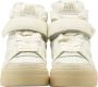 Ami Paris Witte Leren High-Top ADC Sneakers White Unisex - Thumbnail 5