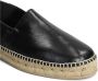 Ami Paris Stijlvolle Zwarte Leren Espadrilles - Thumbnail 2