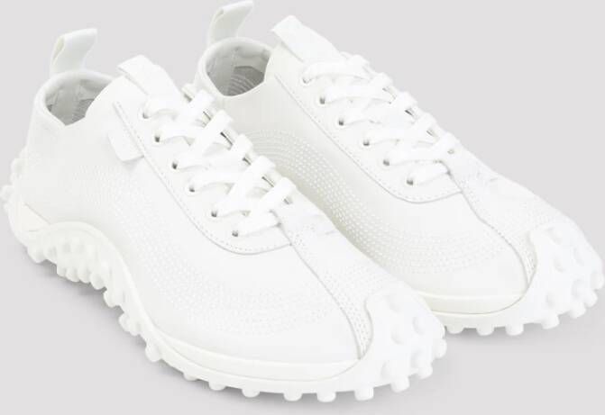 Ami Paris Witte Leren Sneakers voor Mannen
