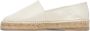 Ami Paris Witte Logo Slip-On Espadrilles - Thumbnail 2