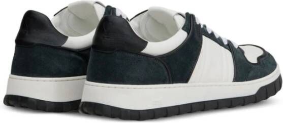 Ami Paris Witte Sneakers met Geperforeerde Neus