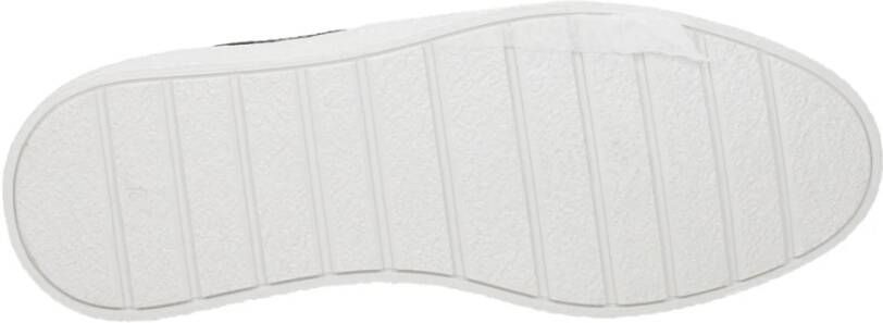 Ami Paris Zwarte stoffen sneakers met middelhak