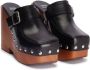 Ami Paris Zwarte Studded Platform Mules Sandalen Black Dames - Thumbnail 3