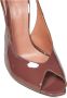 Amina Muaddi Elegante Stiletto Hiel Slingback Sandalen Brown Dames - Thumbnail 12