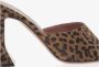 Amina Muaddi Dierenprint Leren Sandalen - Thumbnail 2