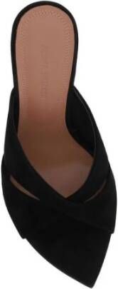 Amina Muaddi Elegante Stiletto Hak Sandalen met Kruisende Voorbanden