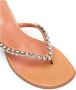 Amina Muaddi Giglatte White Sandalen - Thumbnail 2