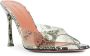 Amina Muaddi Groene Slange Sandalen voor Vrouwen - Thumbnail 2