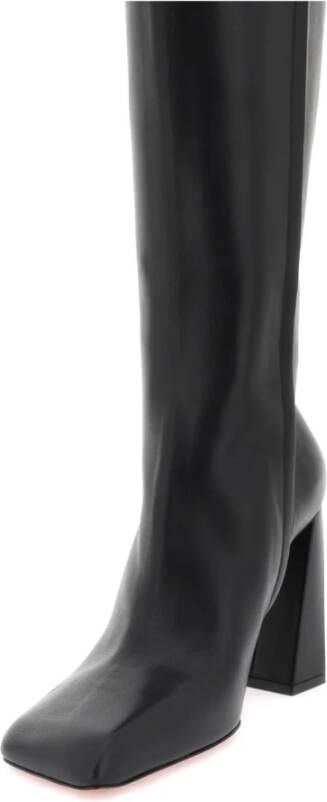 Amina Muaddi High Boots Black Dames